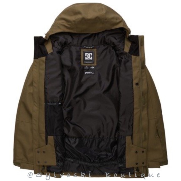 🔥DC MEN'S SERVO SNOWBOARD JACKET NWT - Picture 3 of 6